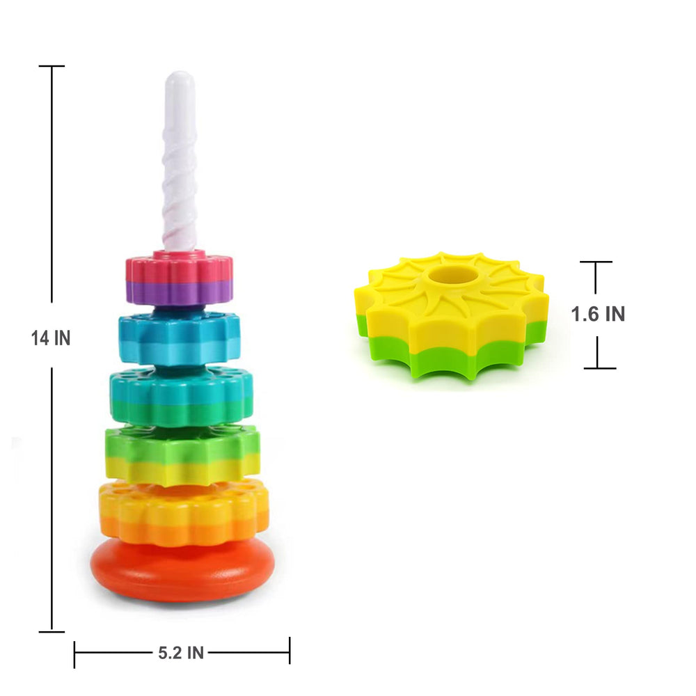 LUCKFUTURE disks spin and drop for engaging, repeatable play sessions