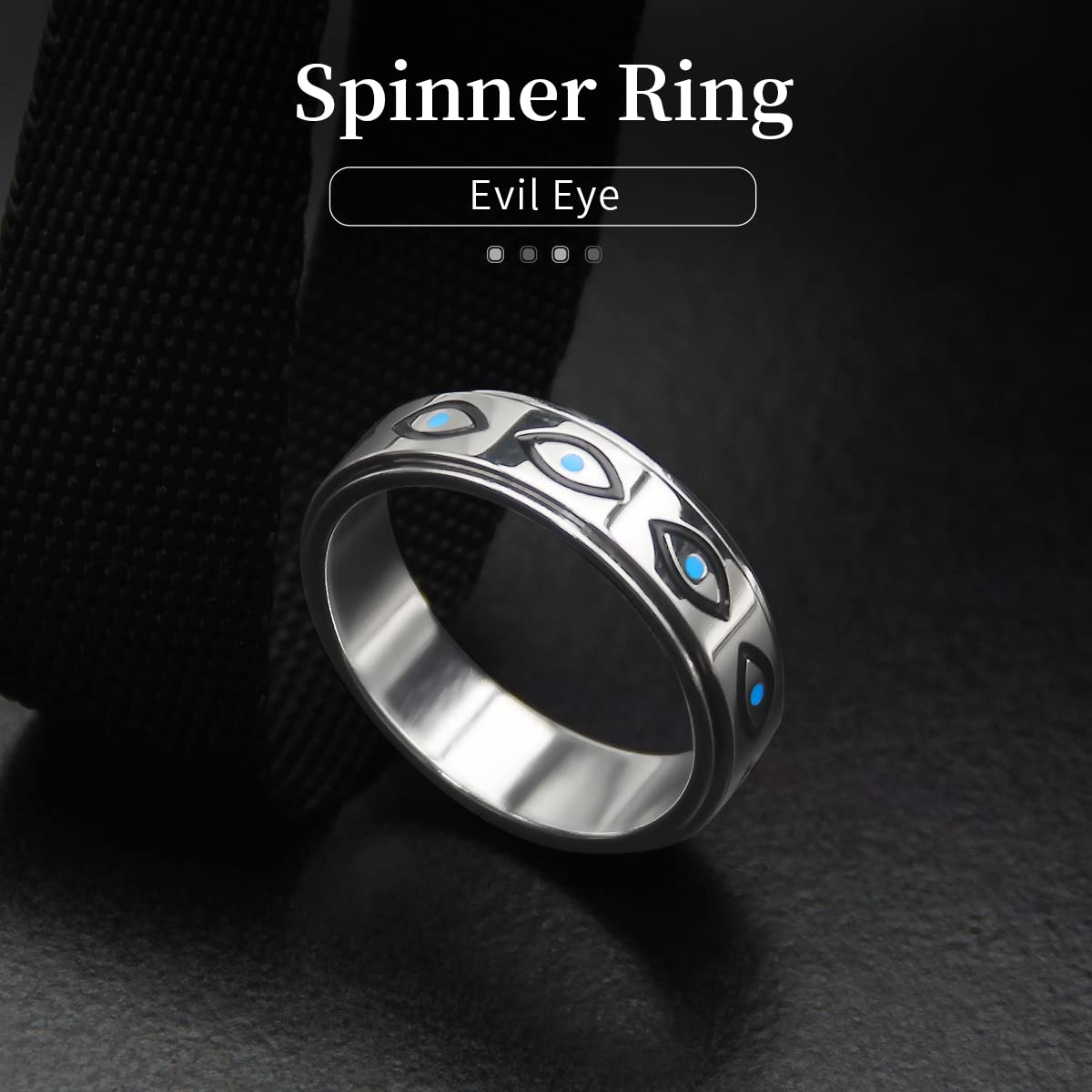 LuckyAmor stainless steel band with mirror finish for durability and skin-friendly wear.