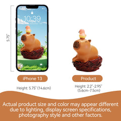 LUCKJOY Capybara figure stands 2.2 to 3 inches tall for compact display