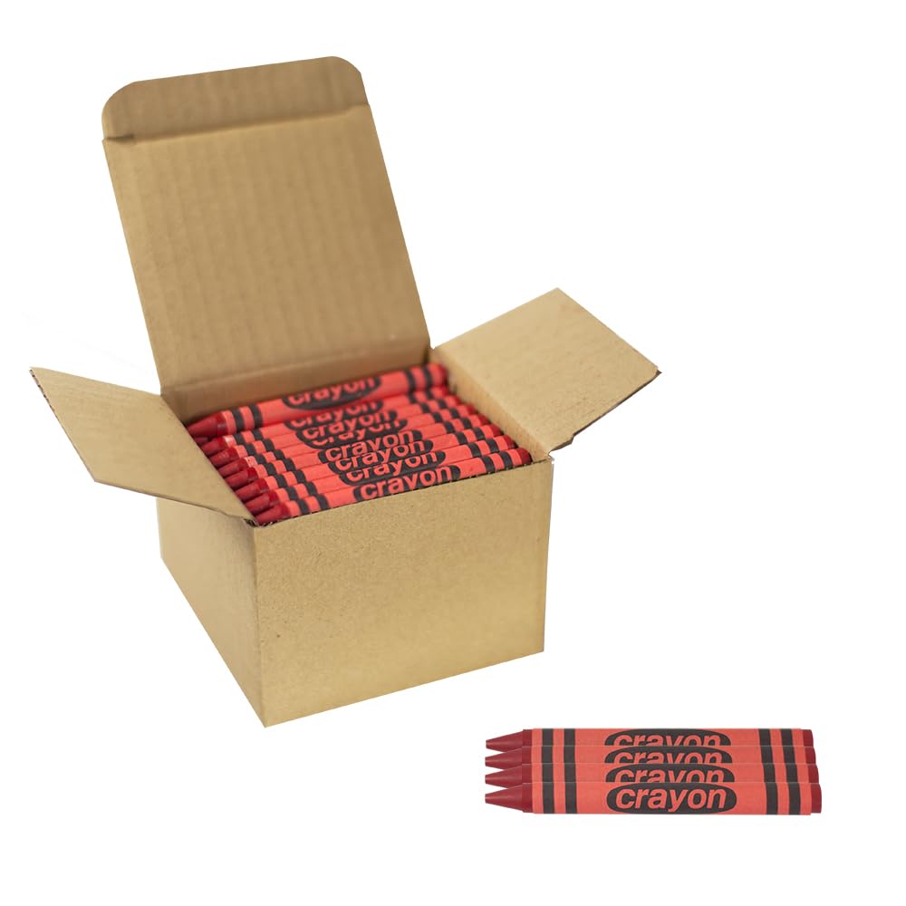 Lucky Art Crayonology 80-count pack for bulk projects with consistent shade.
