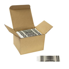 Lucky Art Crayonology 80-count white single-color pack for large-scale artwork and consistent shading.