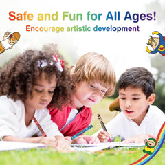 Lucky Art Crayonology classroom-safe pink crayon enables mess-free sharing