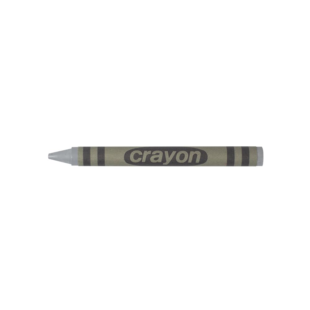 Lucky Art Crayonology grey color crayons in pack promote consistent grayscale shading