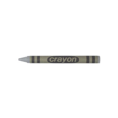 Lucky Art Crayonology grey color crayons in pack promote consistent grayscale shading
