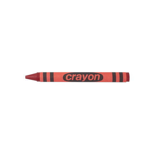 Lucky Art Crayonology red single-color refill for bold accents.