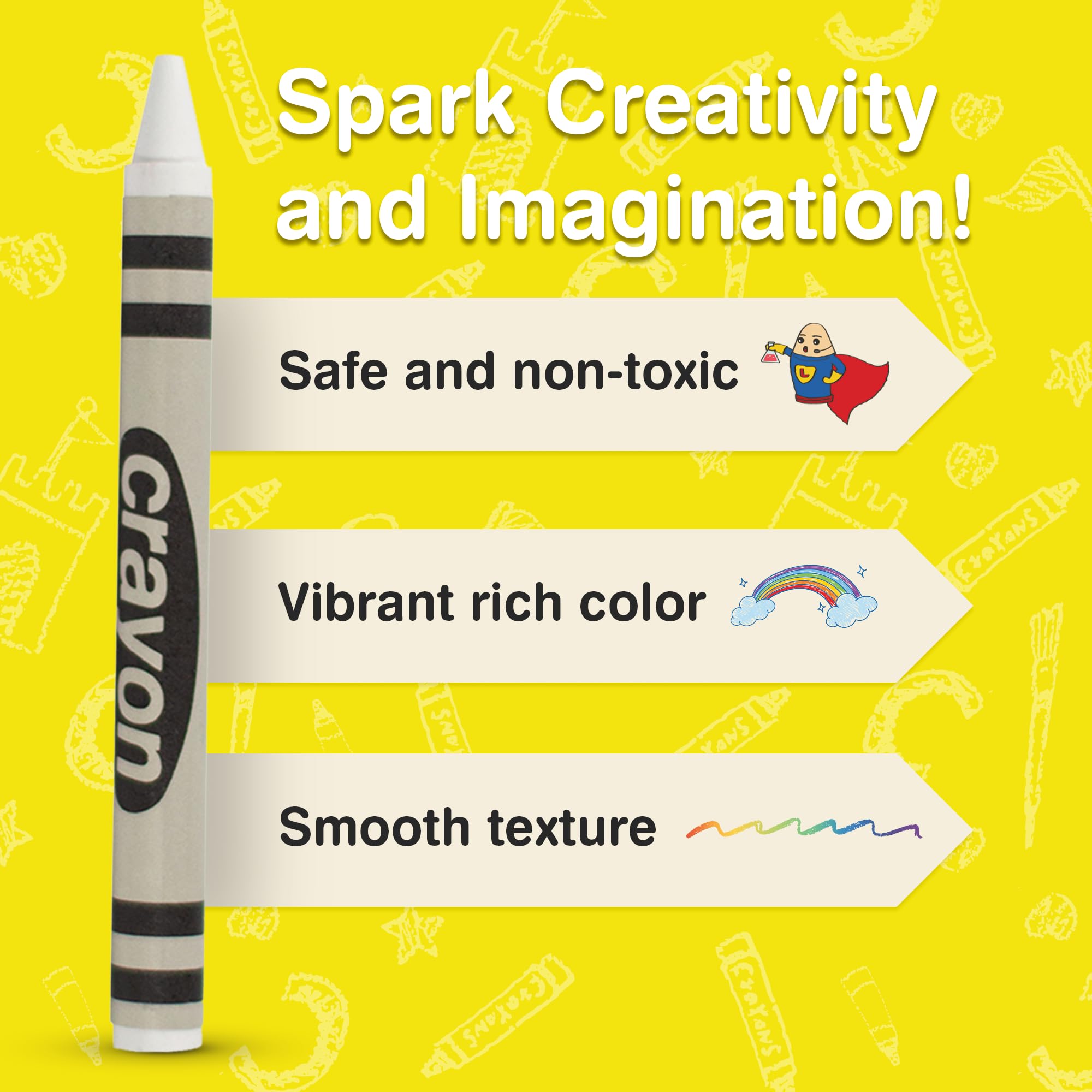Lucky Art Crayonology smooth application enabling easy shading and precise detailing.