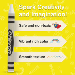 Lucky Art Crayonology smooth application enabling easy shading and precise detailing.