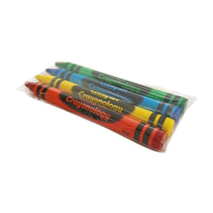 Lucky Art Crayonology vibrant colors pack for classroom art projects.