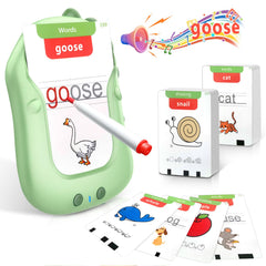 Lucky Cup writing flash cards in use for tracing and language practice