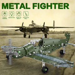 Lucky Doug assembled airplane display — impressive centerpiece for any desk or shelf.