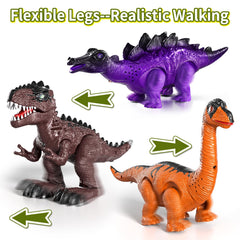 Lucky Doug 3-pack-display helps children imagine a mini Jurassic world.