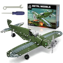 Lucky Doug model airplane set assembly — step-by-step play for curiosity and coordination.