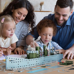 Lucky Doug Model Cruiser metal-parts-closeup reveals precision fit and durability