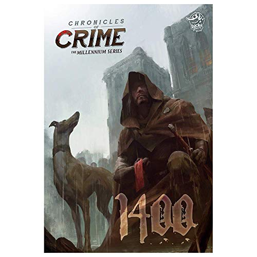 Lucky Duck Games Chronicles of Crime 1400 players cooperating on a tense, collaborative mystery.