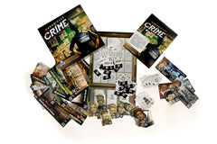 Lucky Duck Games Chronicles of Crime suspicion interrogation in progress.