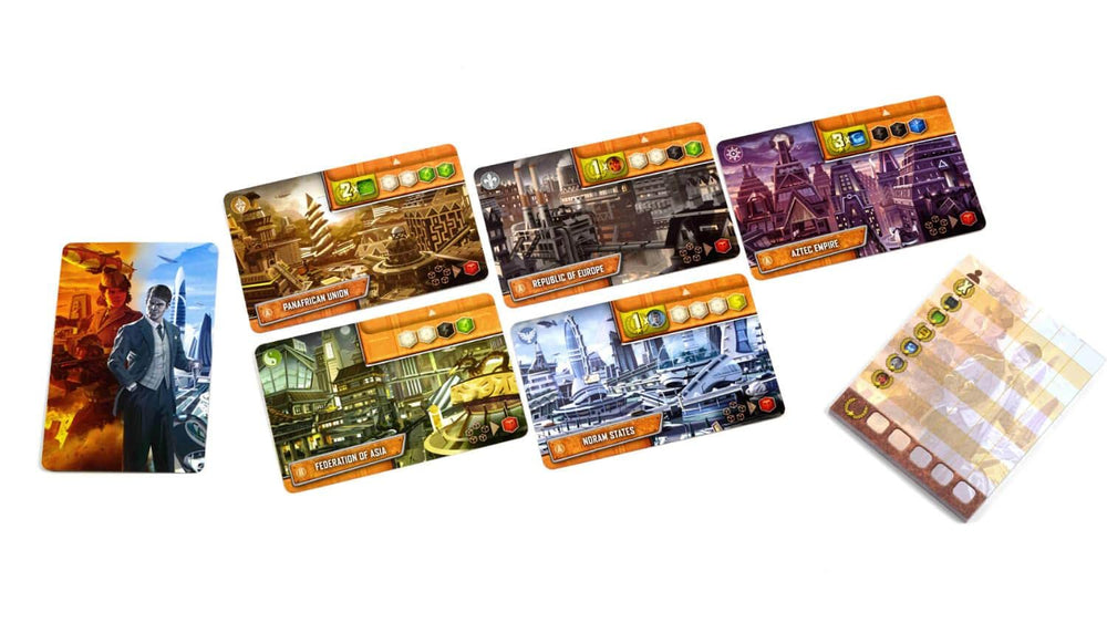 Lucky Duck Games It’s A Wonderful World expansions available for deeper replayability