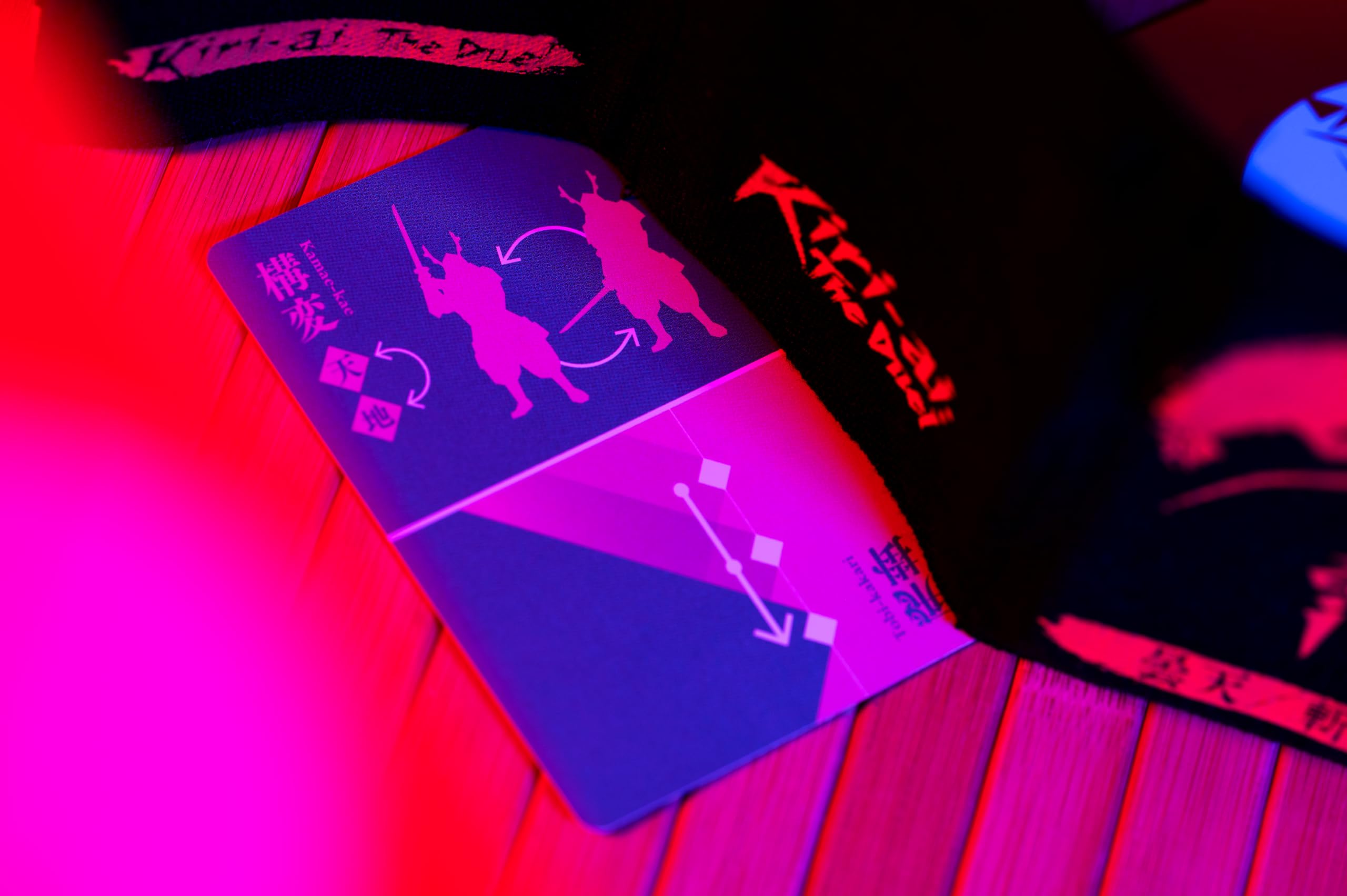 Lucky Duck Games Kiri-AI The Duel two-player setup fits compact, on-the-go sessions.