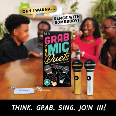 Lucky Egg Duets two microphones add authentic karaoke vibe for gatherings.