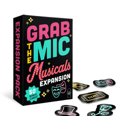 Lucky Egg Grab The Mic Musicals Expansion cards offer fresh challenges for family karaoke