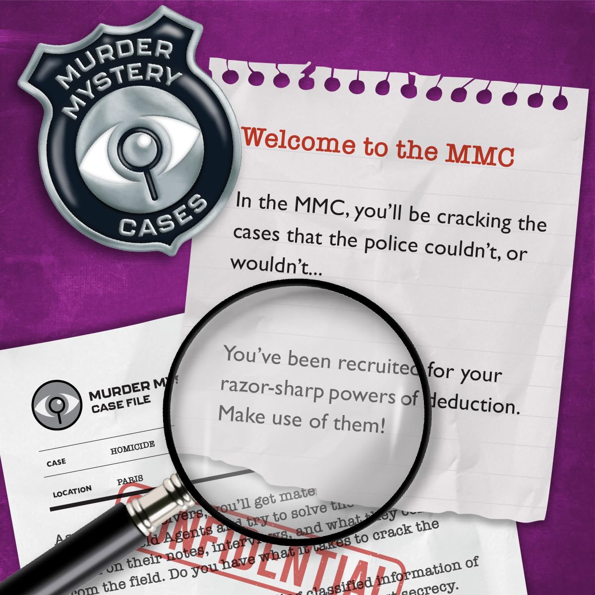 Lucky Egg MMC Death in the Vatican solo play - enjoy a compact mystery at your pace.