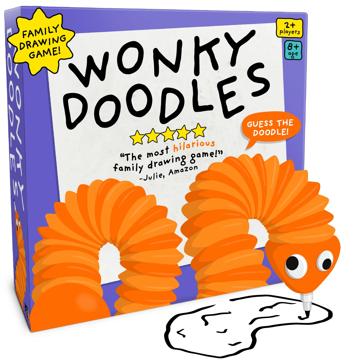 Lucky Egg Wonky Doodler pen setup for wobble-filled doodling fun.