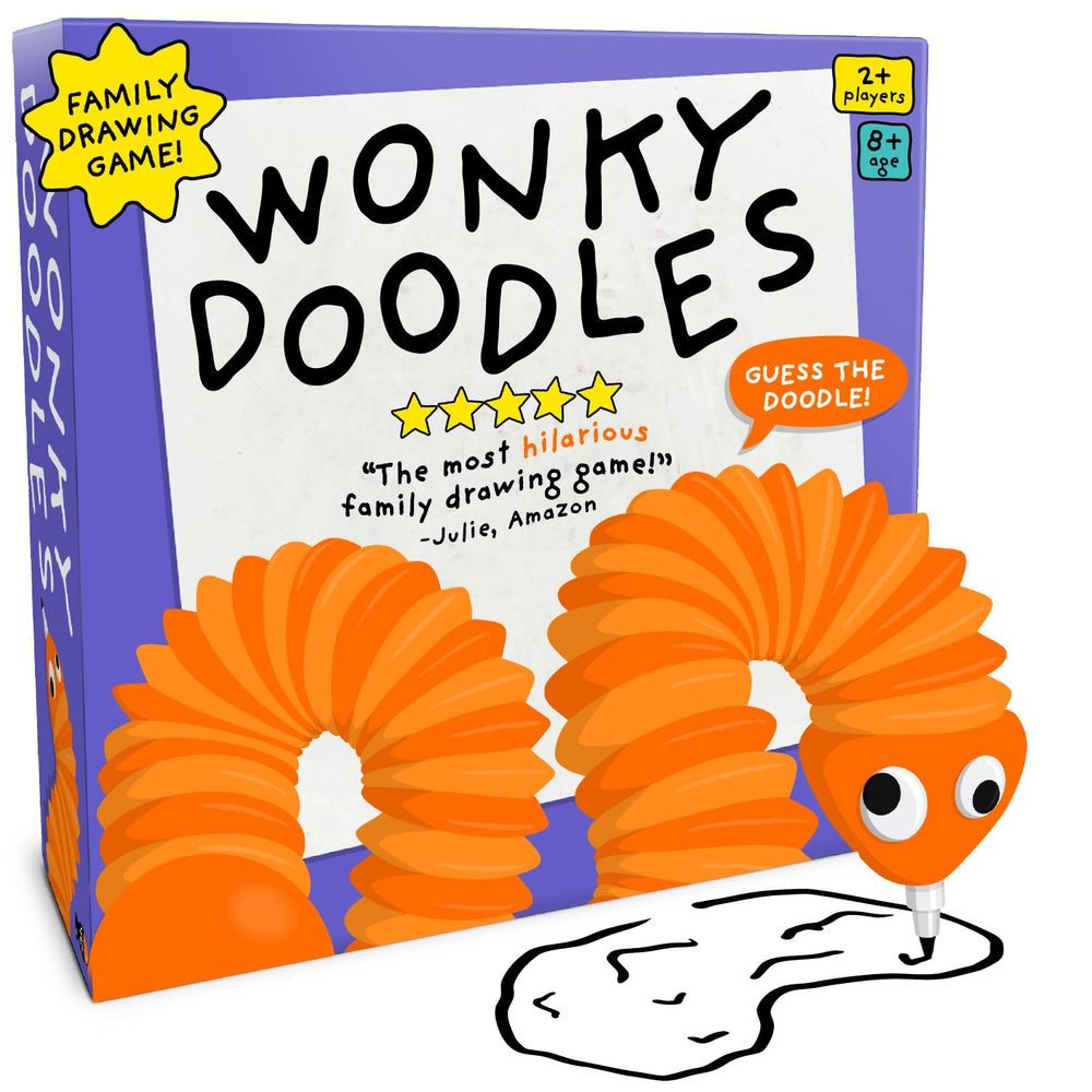 Lucky Egg Wonky Doodler pen setup for wobble-filled doodling fun.