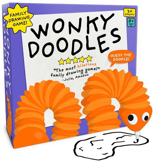Lucky Egg Wonky Doodler pen setup for wobble-filled doodling fun.