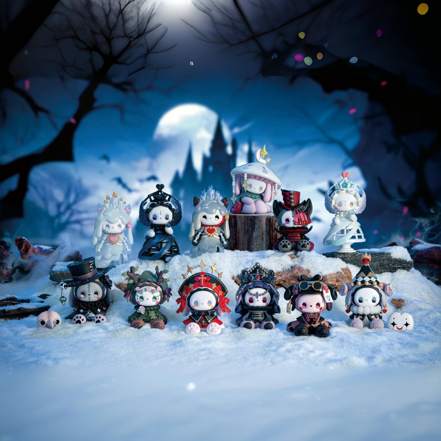 LUCKY EMMA Secret Forest Frostveil Villa figure 4 ideal for display shelves and collectability