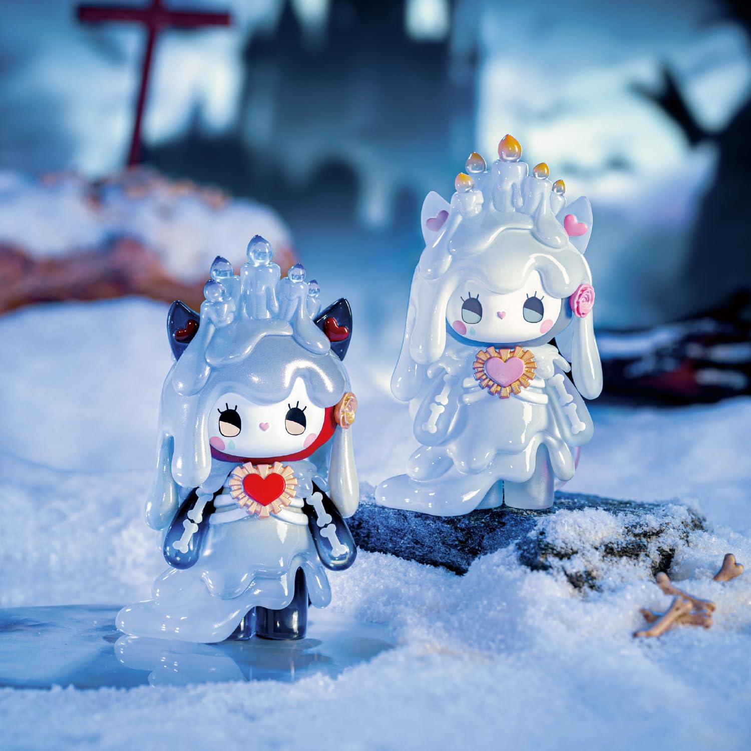 LUCKY EMMA Secret Forest Frostveil Villa figure 5 sparks surprise excitement from blind box unboxing