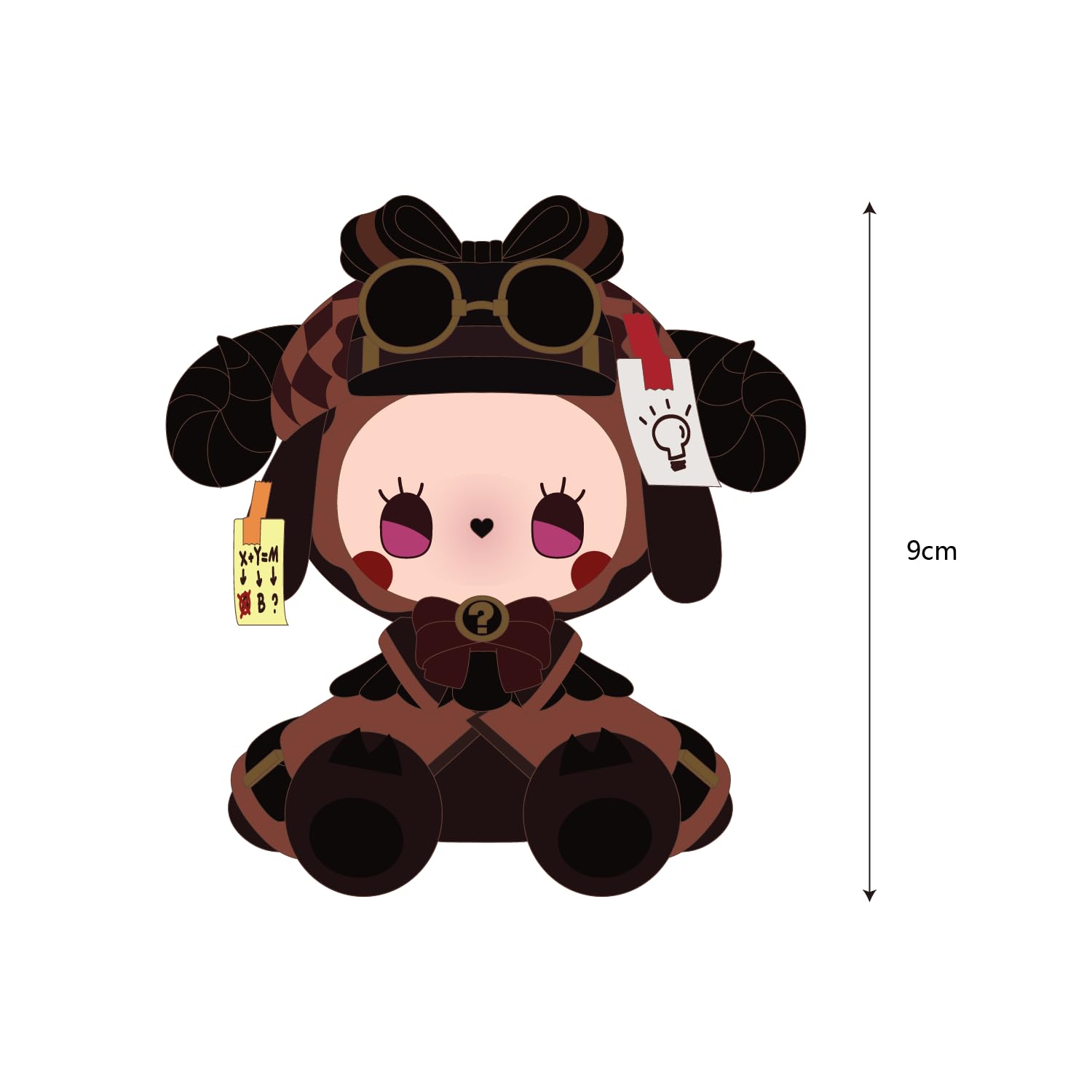 LUCKY EMMA Secret Forest Frostveil Villa figure 6 measures 3.5 inches for compact desk display