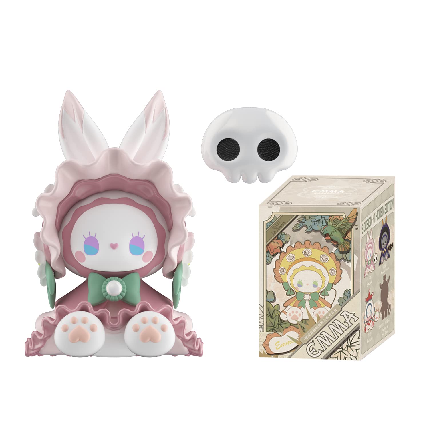 LUCKY EMMA Studio Emma Secret Forest masked ball figurine for desk display and collection