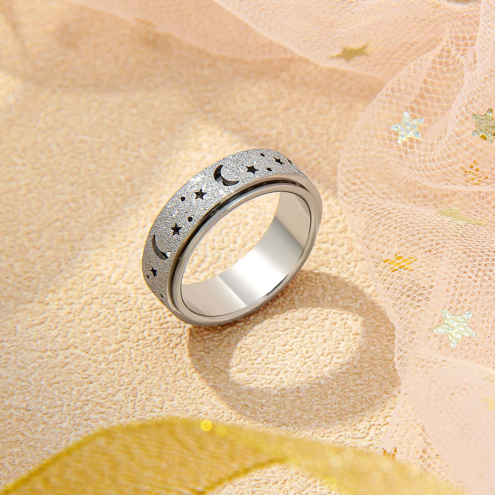 LuckyAmor handcrafted mirror-finish ring blending style with subtle play.