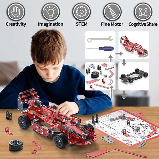 Lucky Doug Model Car Parts Metal — durable metal components for long-lasting play.