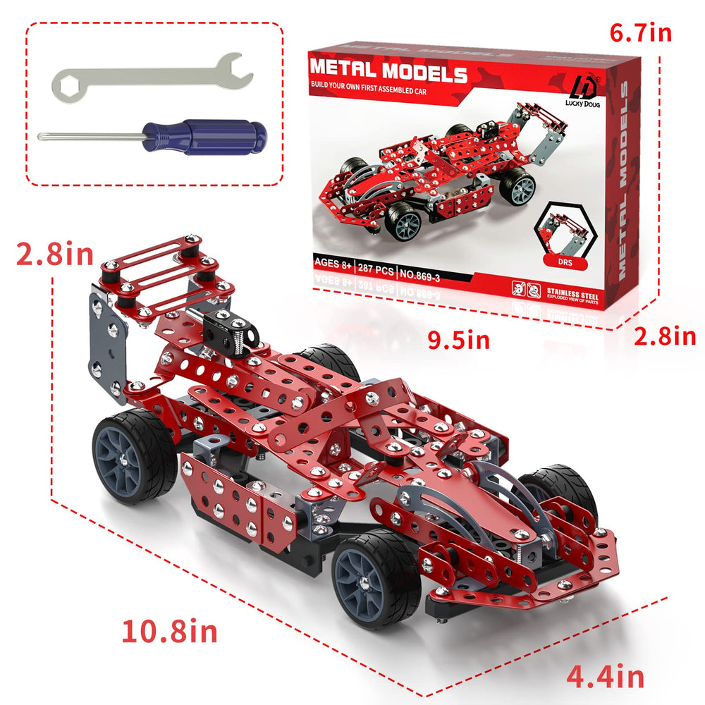 Lucky Doug Sturdy Metal Construction — ensures a durable, sturdy model.