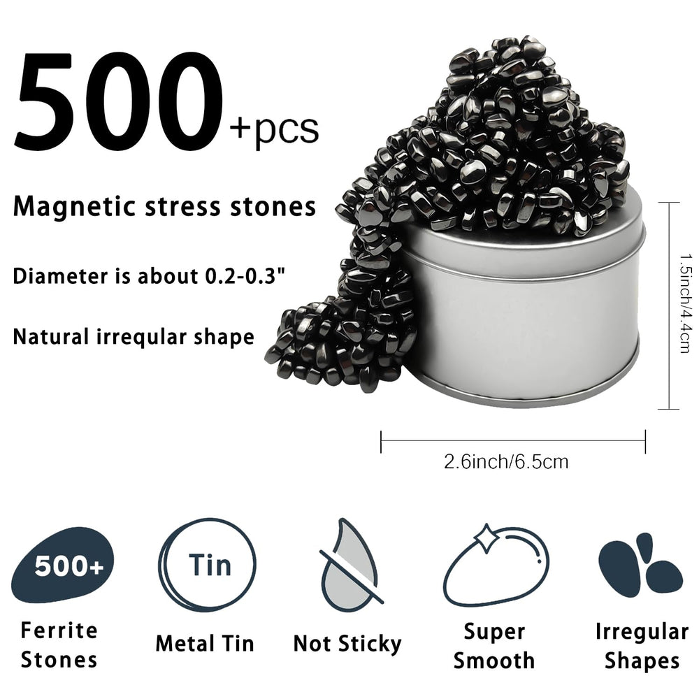 Luckyrao satisfying click and roll with ferrite magnets on a desk.