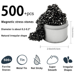 Luckyrao satisfying click and roll with ferrite magnets on a desk.