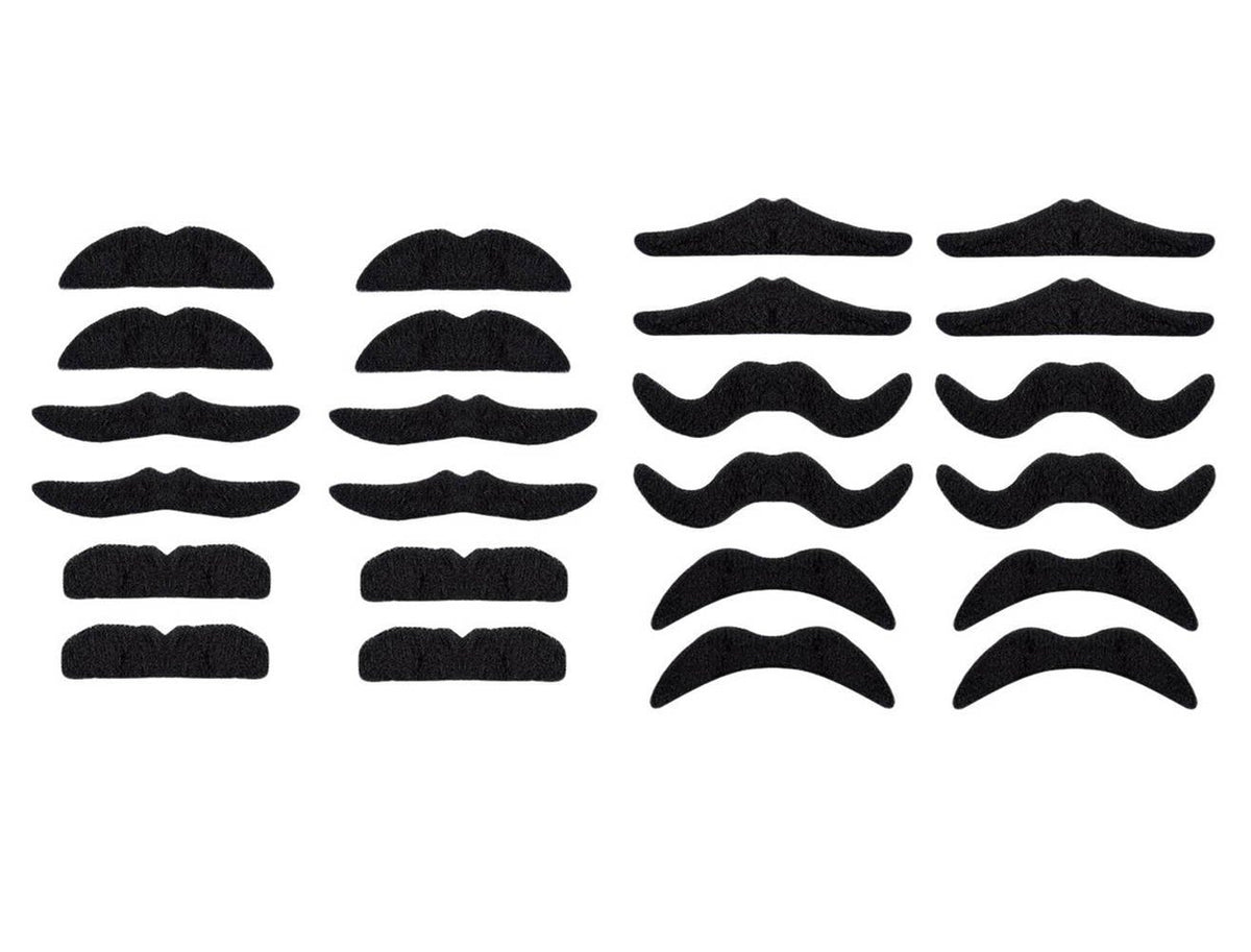 LuckyStar365 mustaches with six designs offer versatile party disguises for any mood.