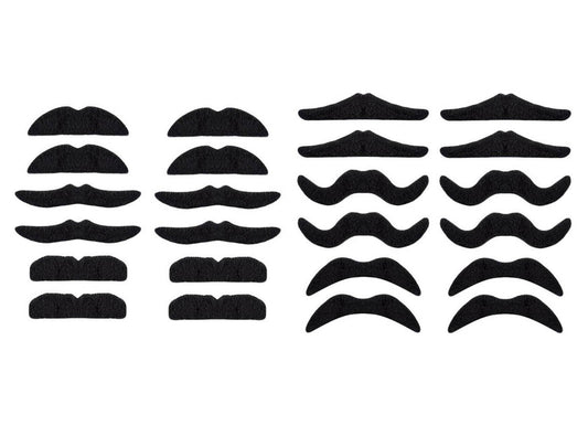 LuckyStar365 mustaches with six designs offer versatile party disguises for any mood.