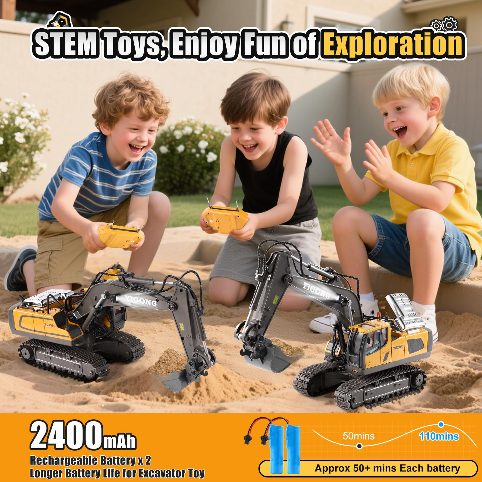 LUDILO diecast metal parts provide authentic feel and durability
