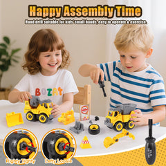 LUDILO cement mixer truck supports hands-on learning and coordination.