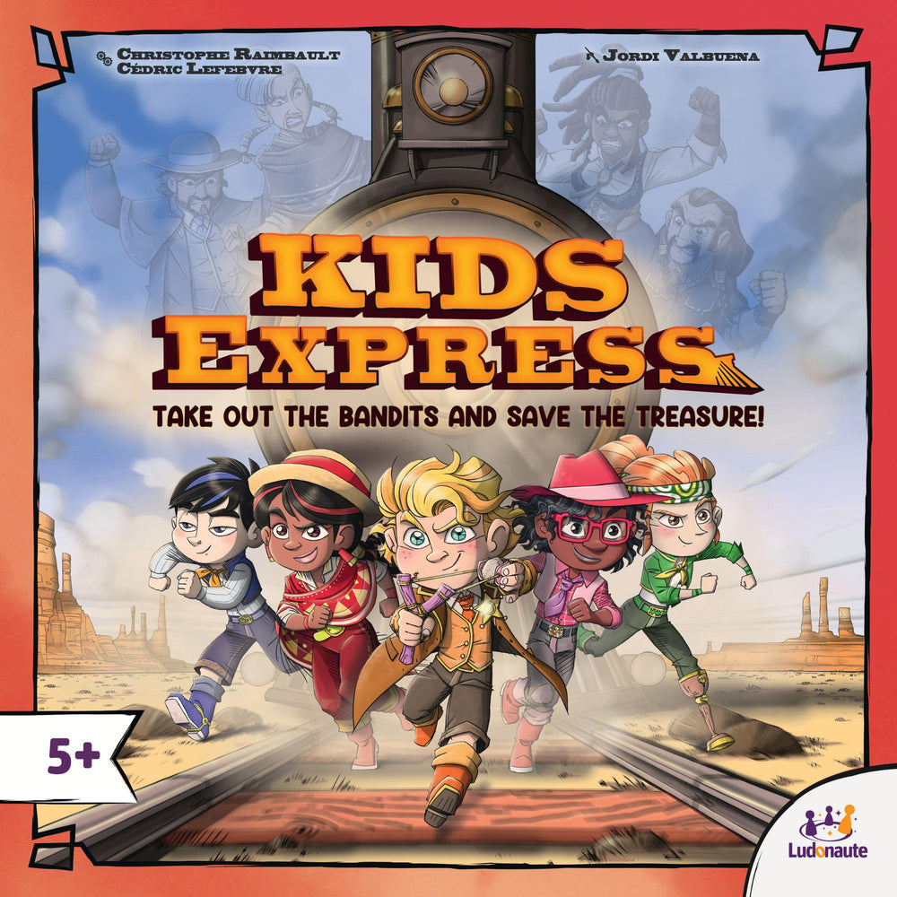 Ludonate Kids Express flick-projectiles, safe flicking action for little hands