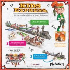 Ludonate Kids Express slingshot action, engages kids with motion and target practice