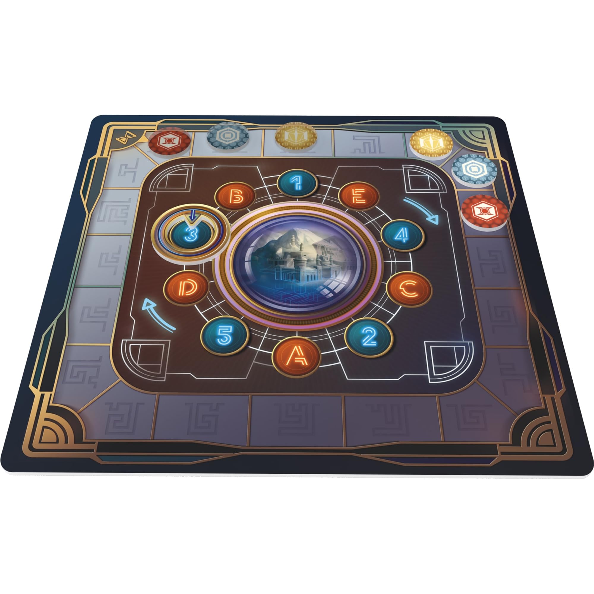Ludonaute Archeo-Logic buildings plan for mapping a hidden city.