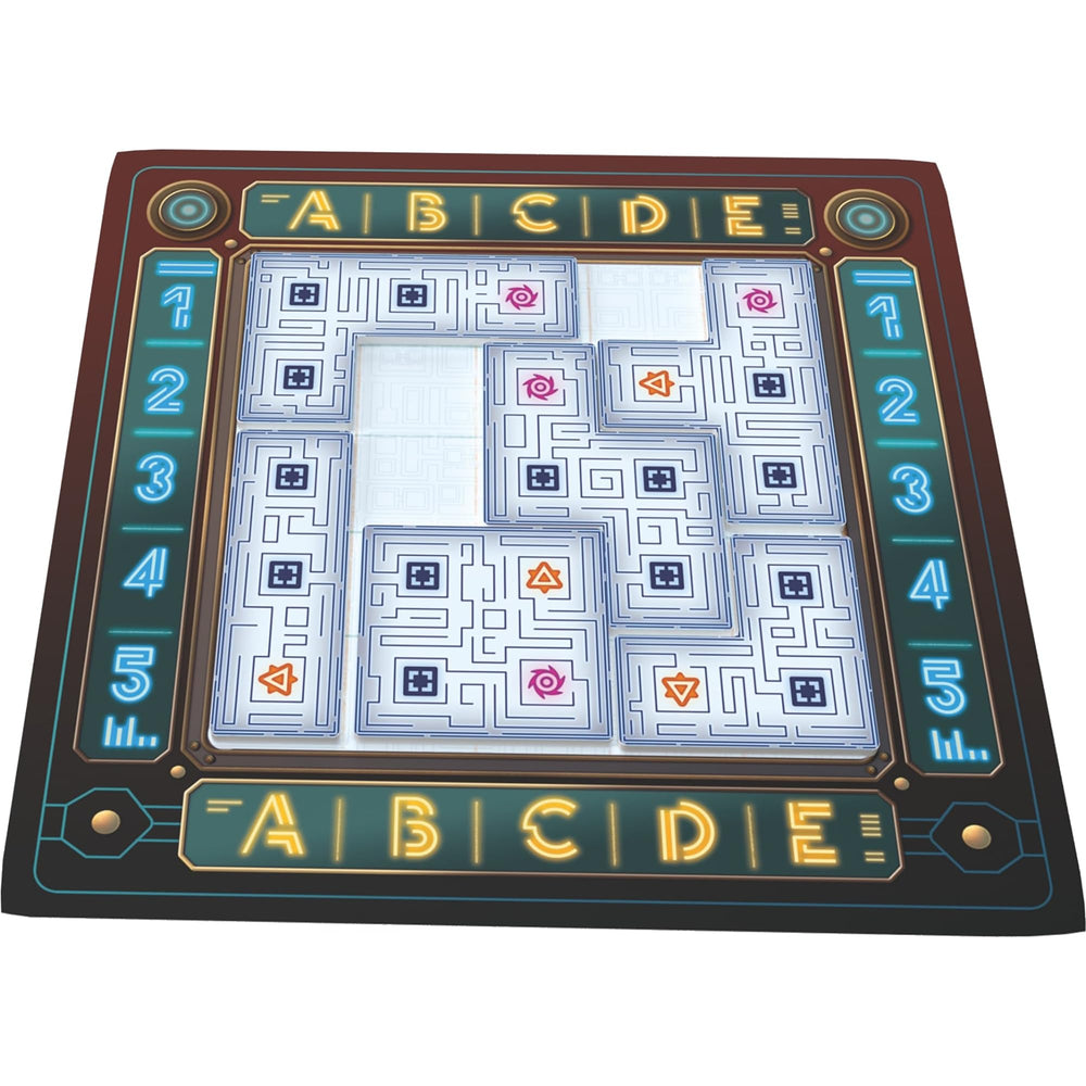 Ludonaute Archeo-Logic deduction board guiding city mapping.