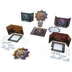 Ludonaute Archeo-Logic time token indicating turn advancement.
