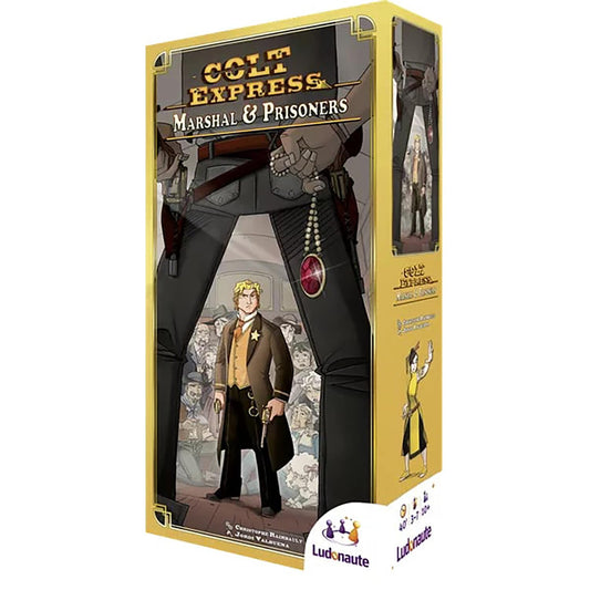 Ludonaute Colt Express marshal action on the express train boosts strategic showdown