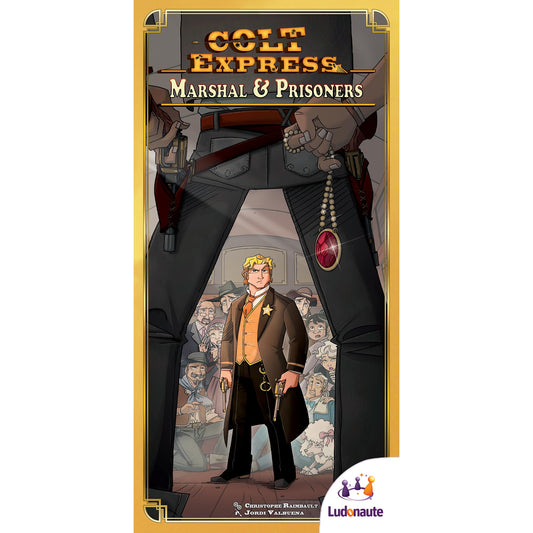 Ludonaute Colt Express prisoners car adds risk rewards with new capture and release options