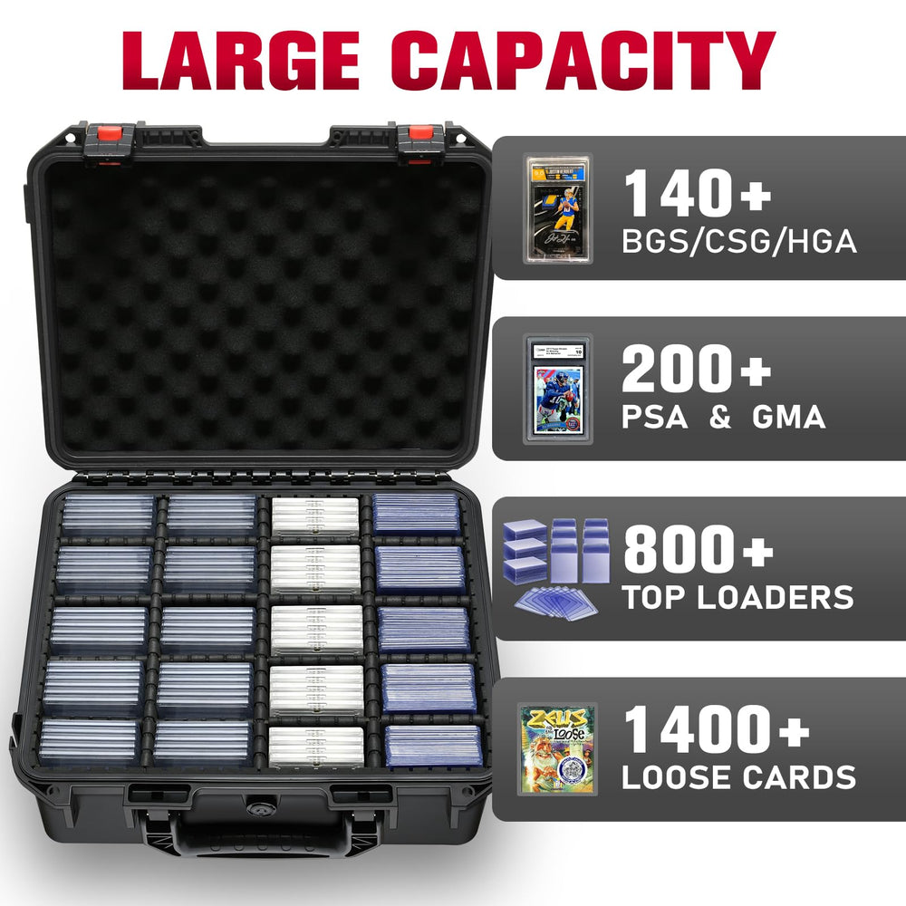 LUGECASE interior with configurable dividers for slabs