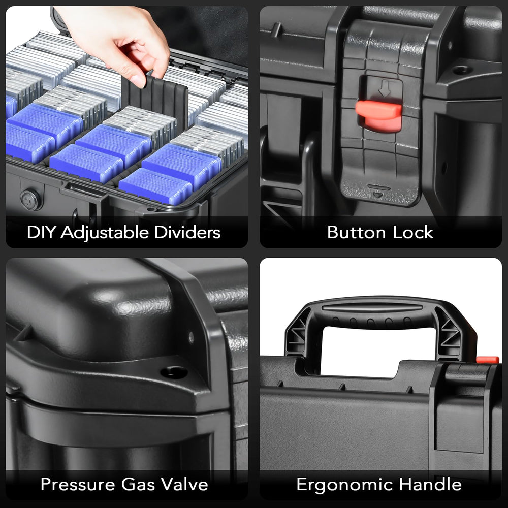 Portable display ready LUGECASE for shows and travel