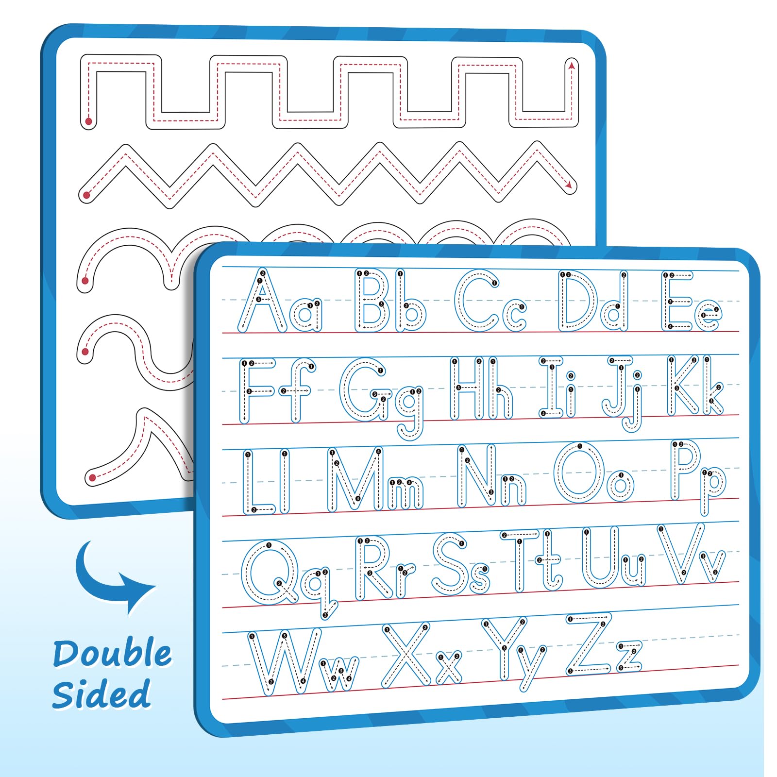 LUHEAGU handwriting board designed for kid-friendly desk sessions and tracing.